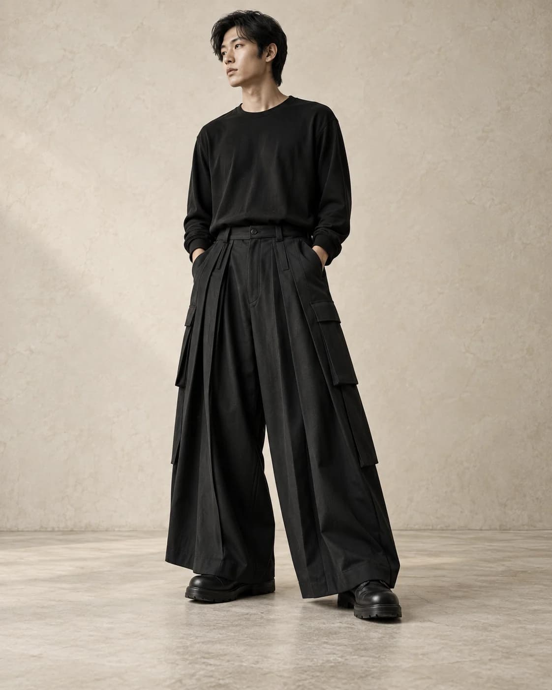 Utility / Techwear Cargo Hakama