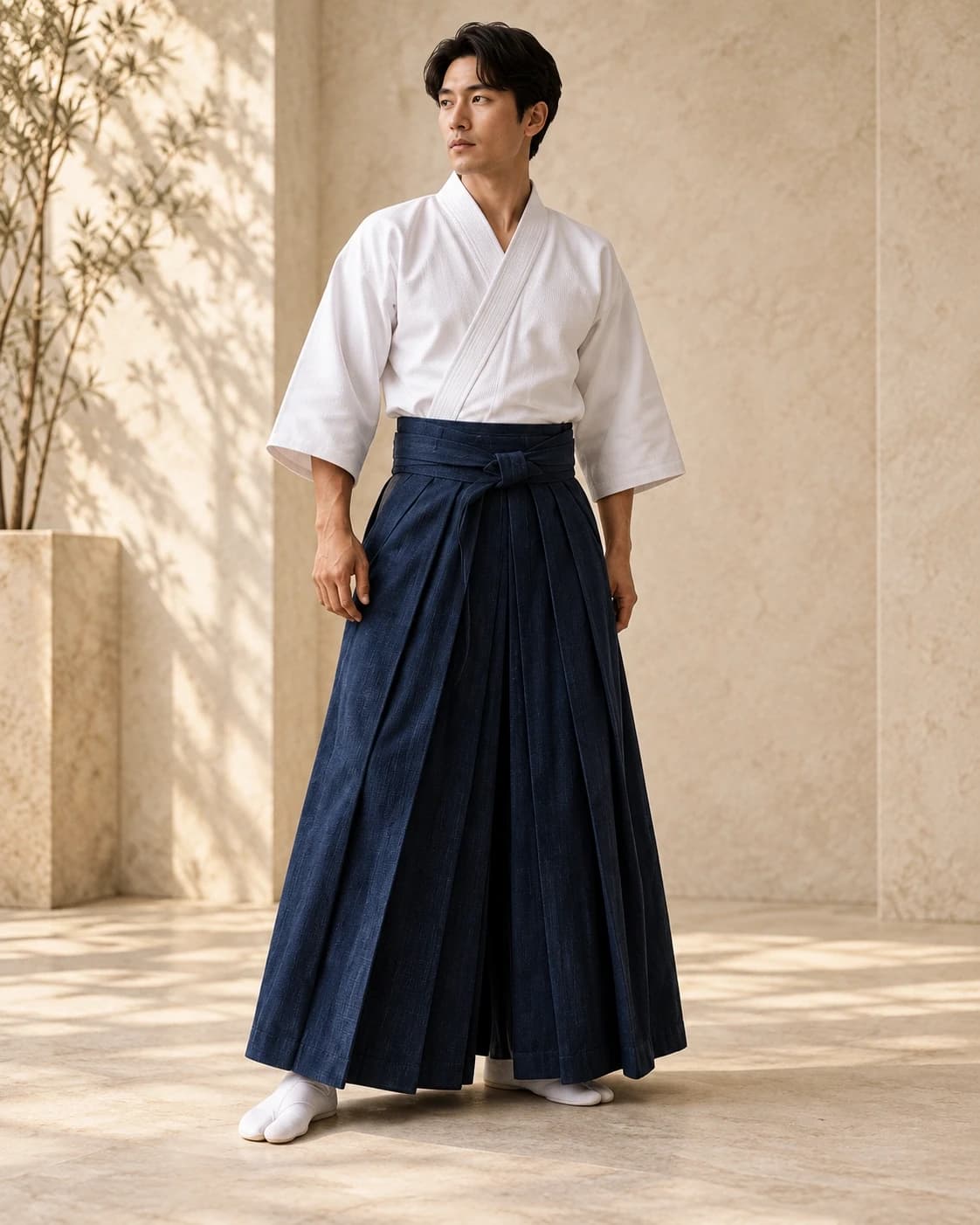 Aizome Cotton Traditional Hakama