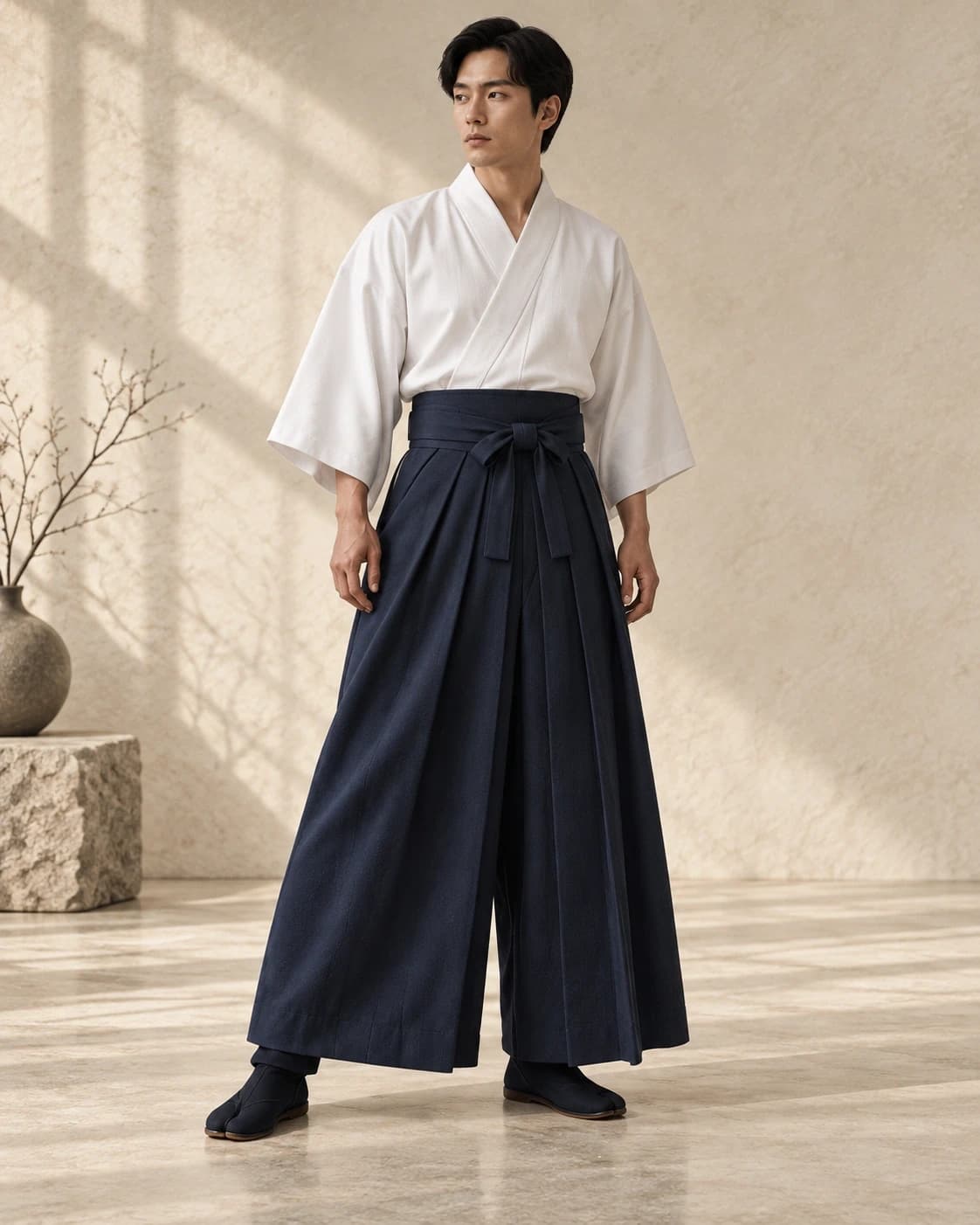 Umanori Divided-Leg Hakama