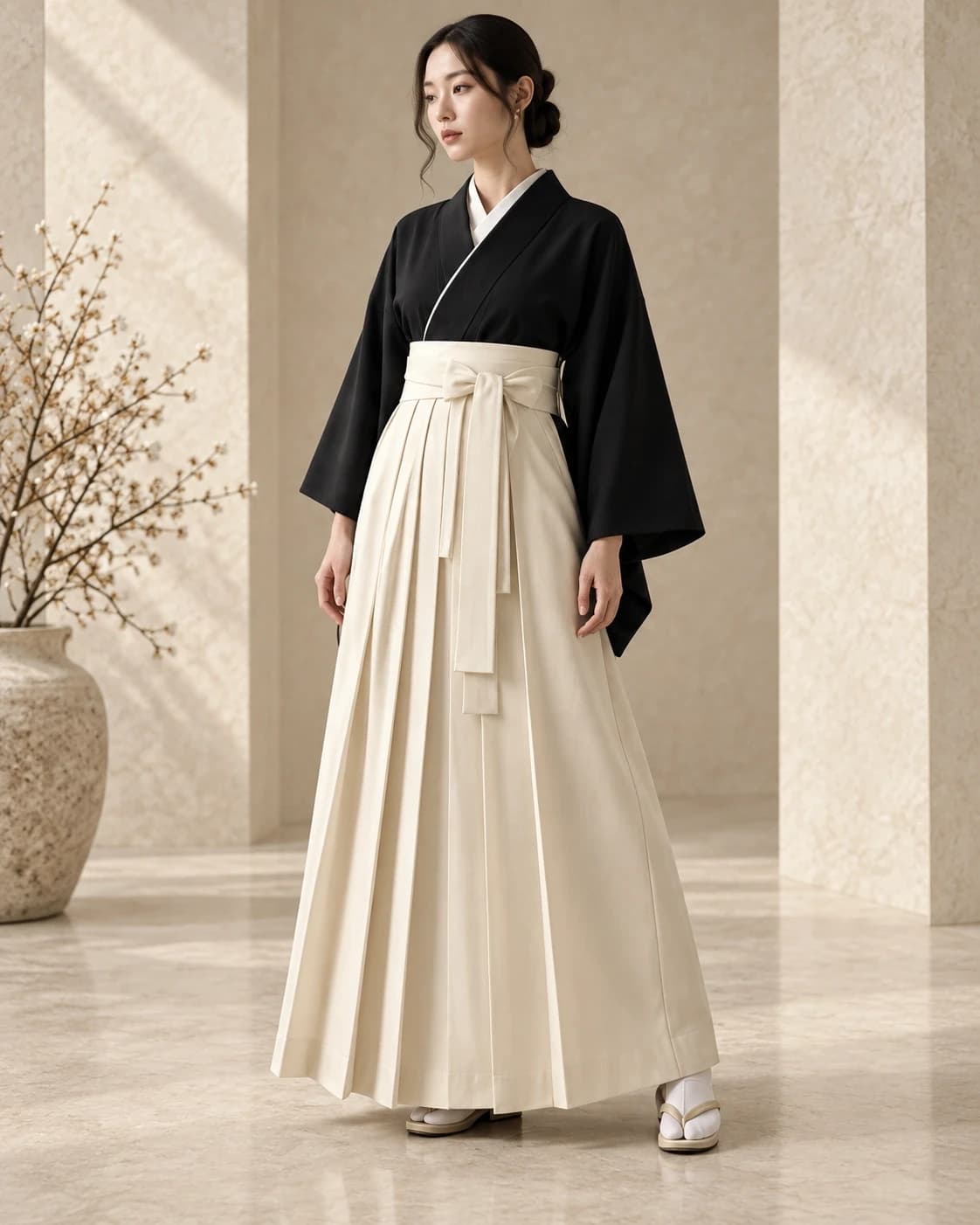 Formal Kimono + Hakama Set