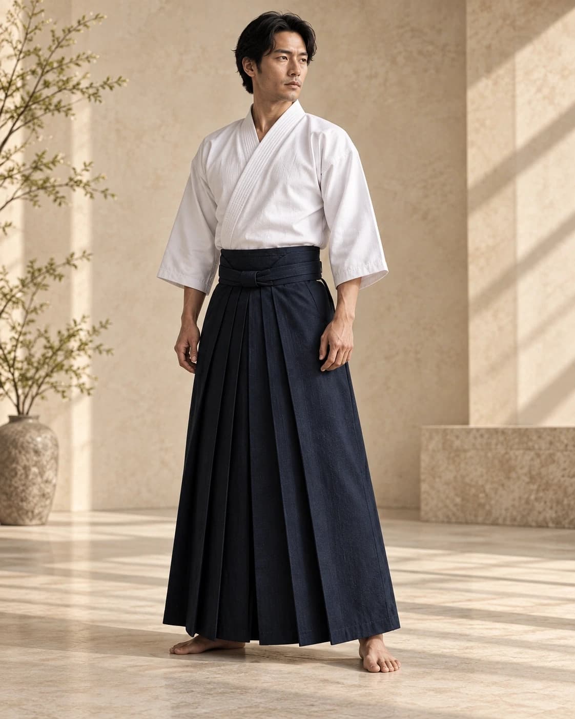 Organic Cotton Iaido Hakama