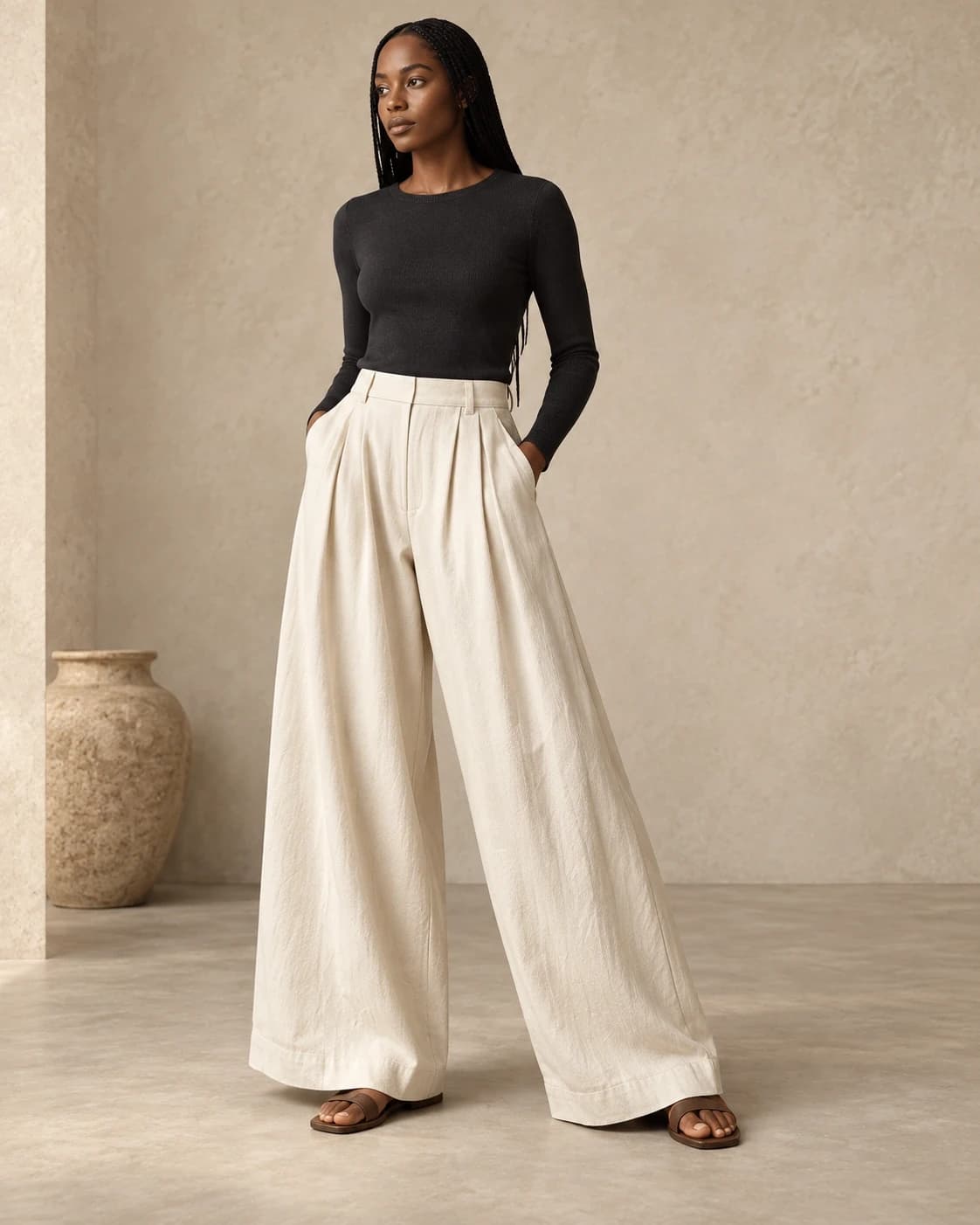 Modern Cotton Hakama Pants